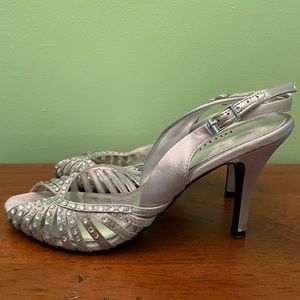 Rhinestone heels by Maripe